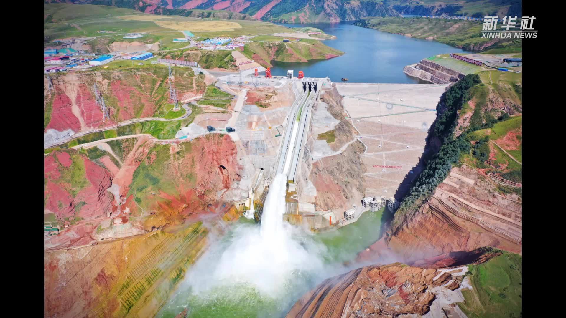 黄河干流海拔最高水电站玛尔挡水电站全部机组并网发电