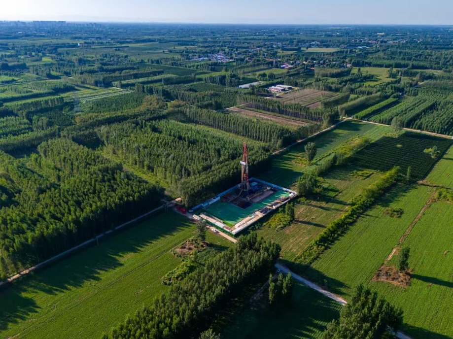 中国石化地热供暖能力达1.2亿平方米 较“十三五”末实现翻番