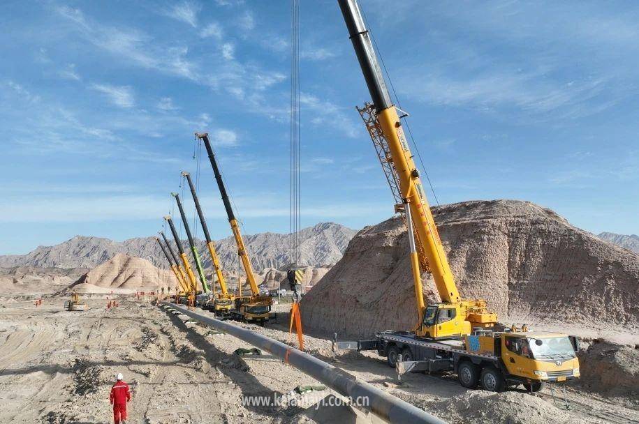 虎林至长春天然气管道干线工程主体焊接完成