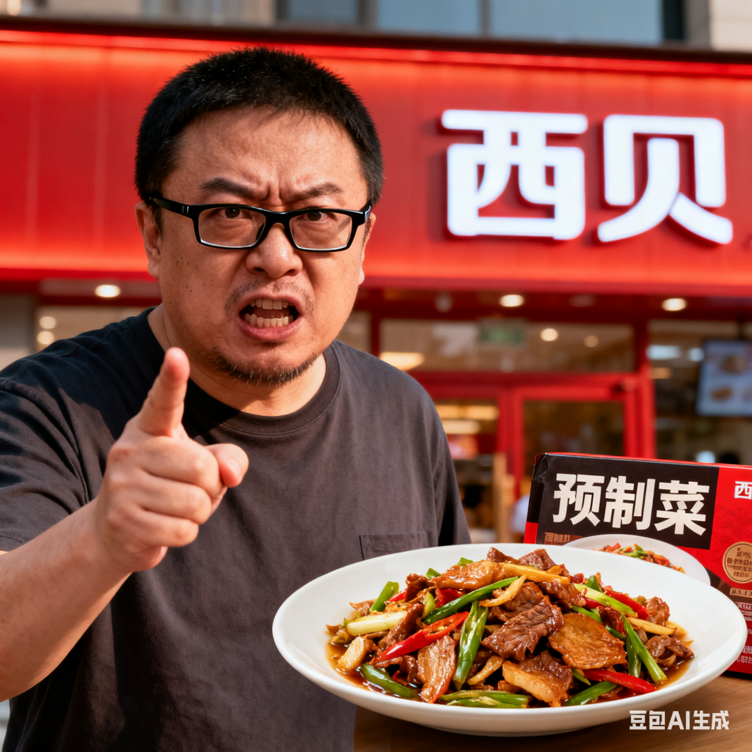 “西贝起诉罗永浩”风波发酵，交个朋友先被一把“溜溜凳”推上被告席