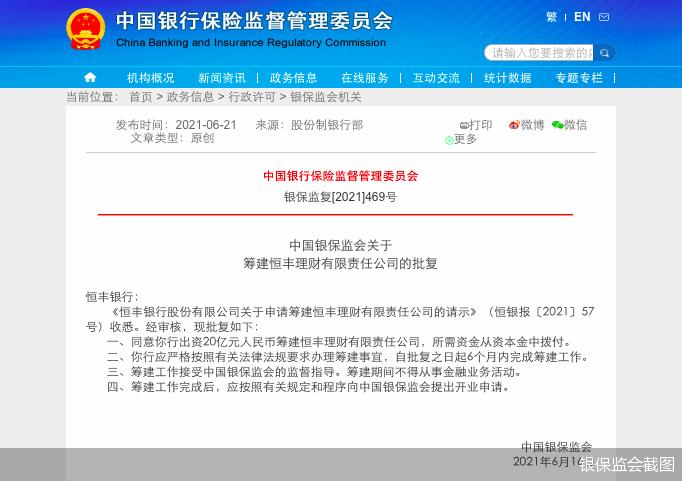 恒丰银行资金运营中心多项业务违规,遭监管罚款 160 万元